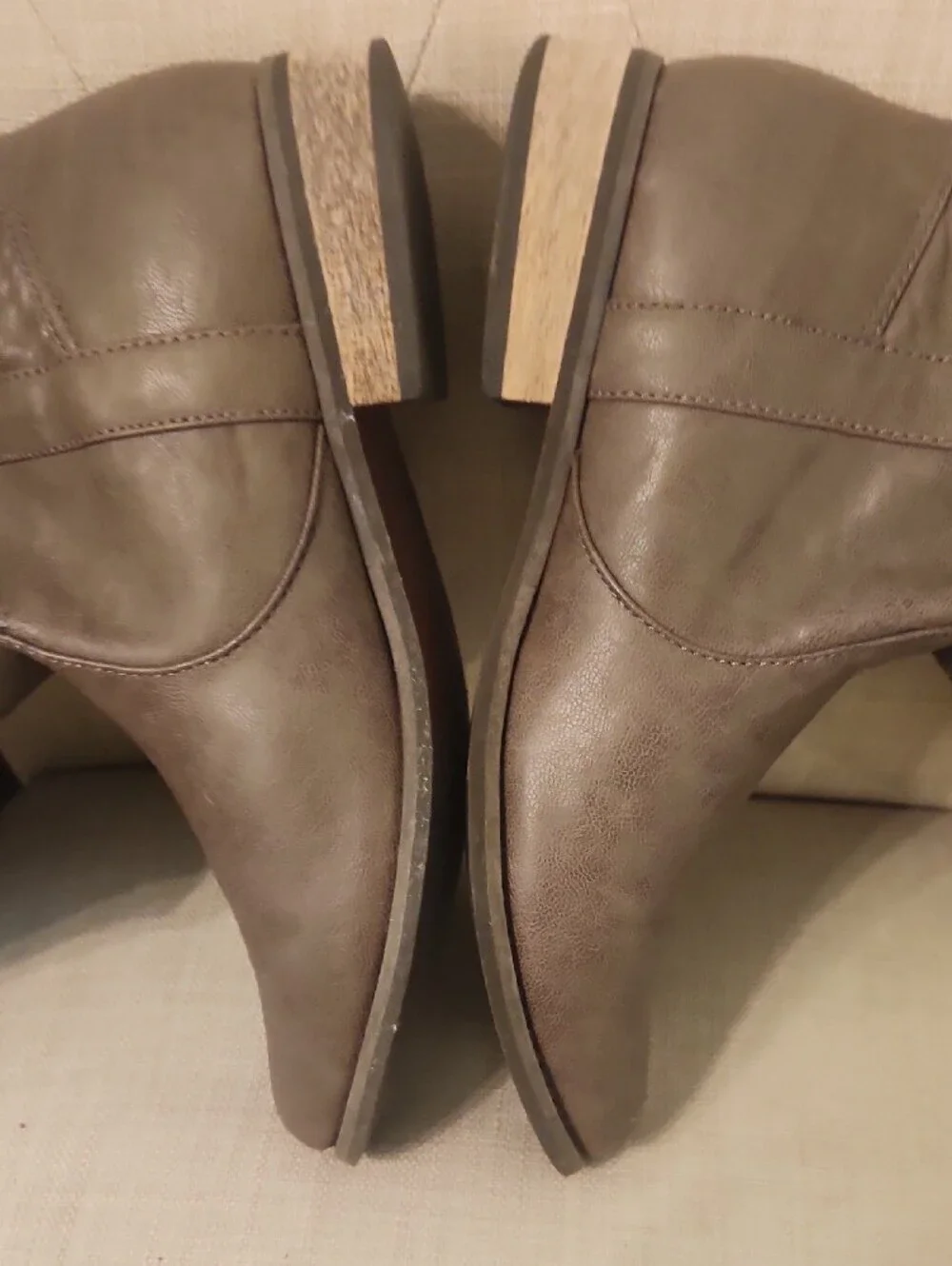 Rampage Taupe Over-the-Knee Slouch Boots